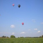 Concours pour montgolfières à Vervoz